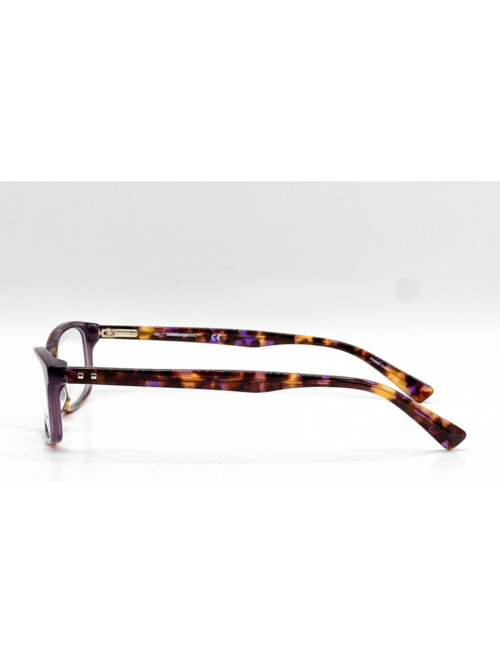 Marchon Nyc M-5503 518 Purple Tortoise Authentic Eyeglasses 51-16-135 - Picture 2 of 5
